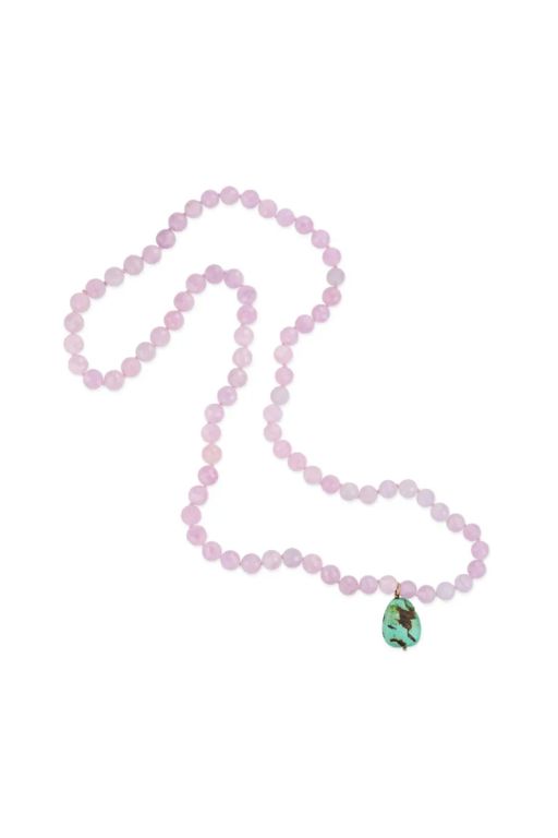 Amethyst and Turquoise Necklace