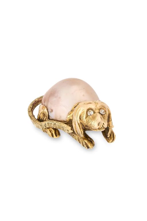 Pearl and White Gemstone Pendant