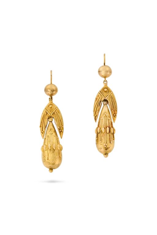 Pair of Gold Earrings