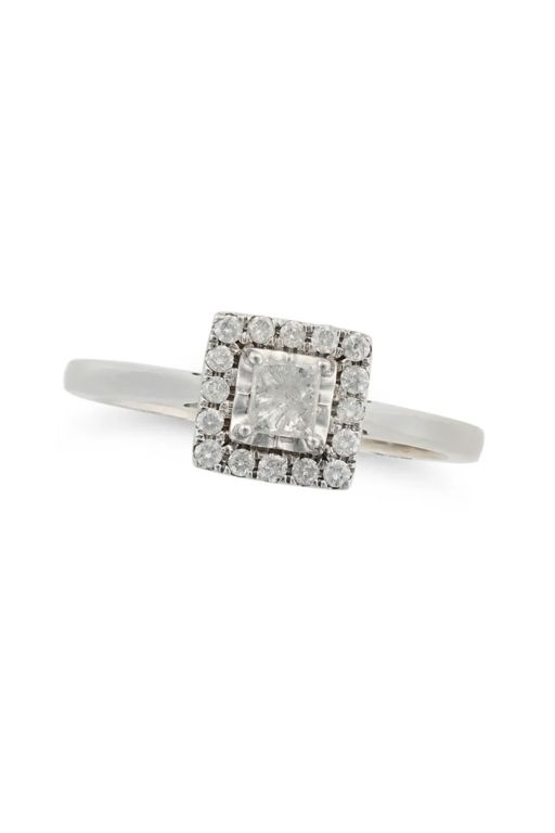 14k Gold Diamond Ring