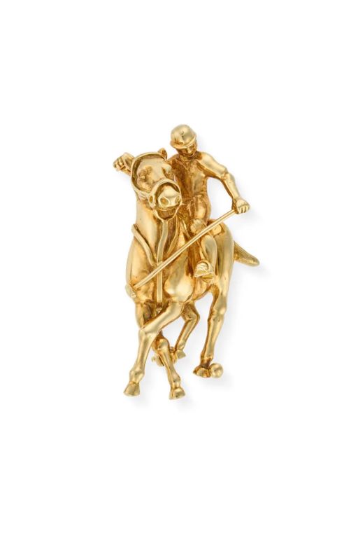 18k Gold Brooch