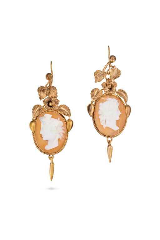 Pair of Victorian Drop Earrings