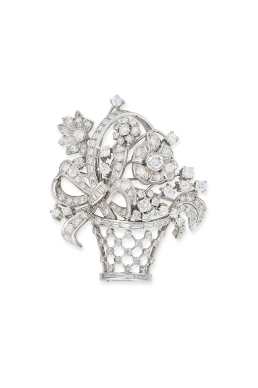 Diamond Brooch