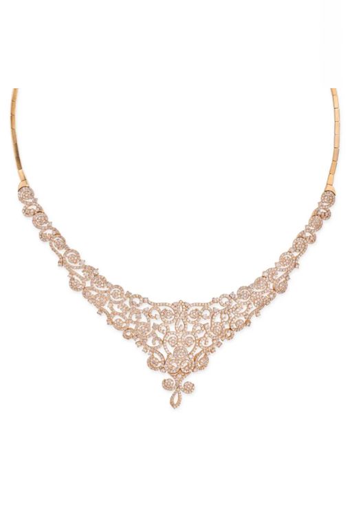 14k Gold Diamond Necklace