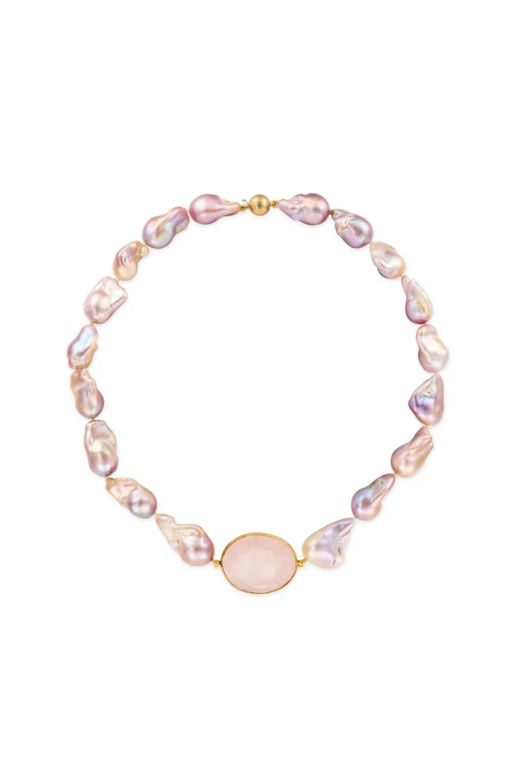 Pearl and Quartz Necklace