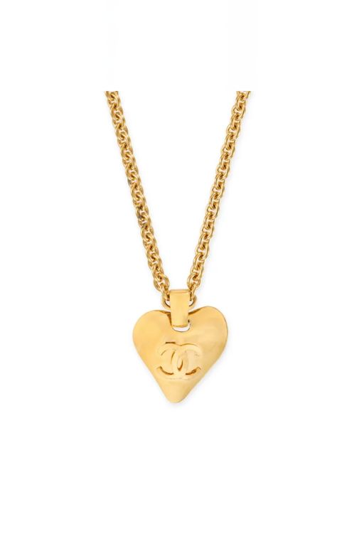 Gold-Tone Metal Pendant Necklace