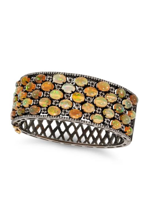 Opal and Diamond Bracelet