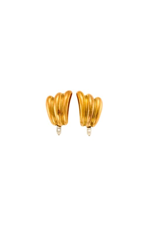 Pair of 18k Gold Earrings