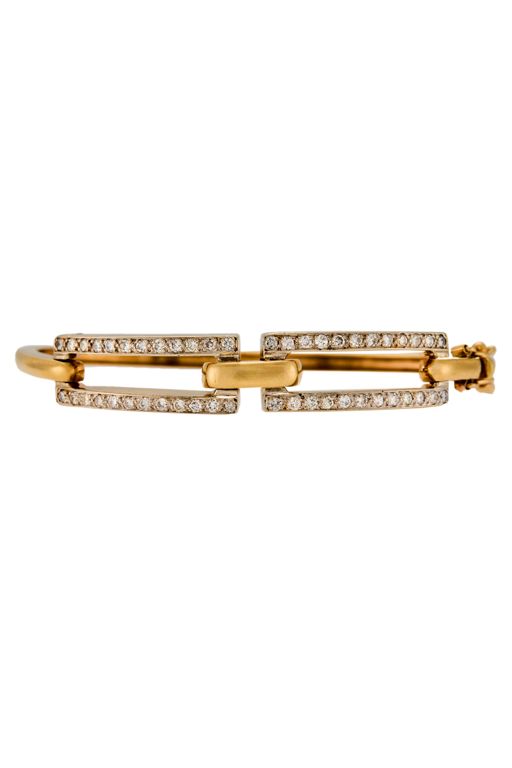 14k Gold Diamond Bracelet