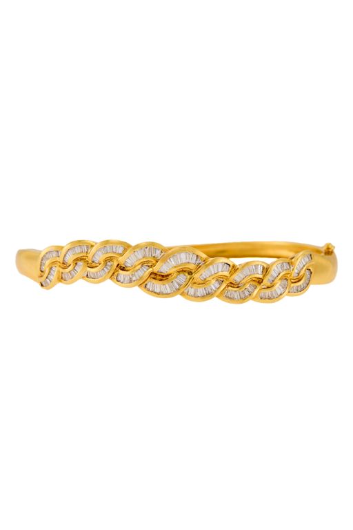 18k Gold Diamond Bracelet