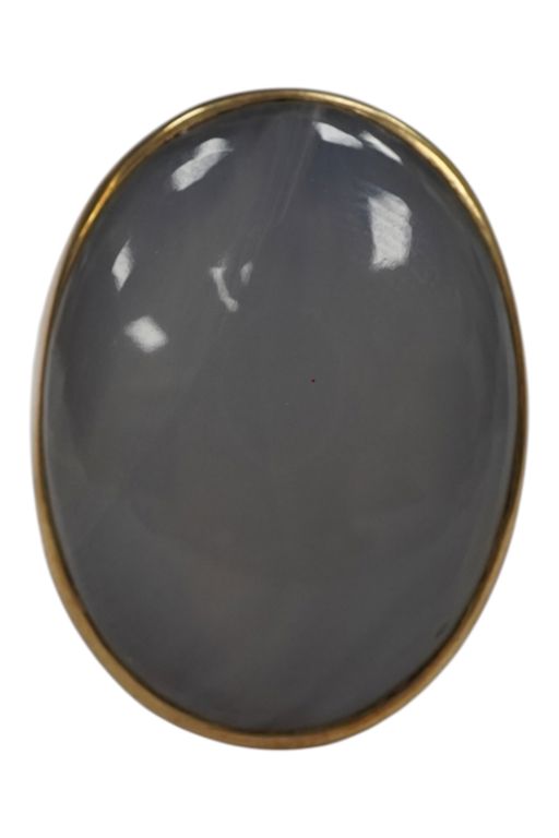 9k Gold Chalcedony Ring