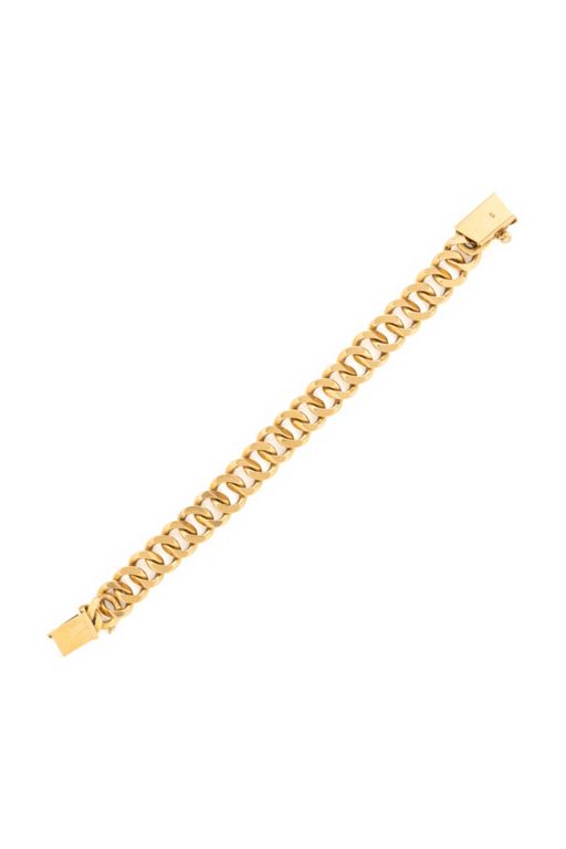 18k Yellow Gold Chain Bracelet