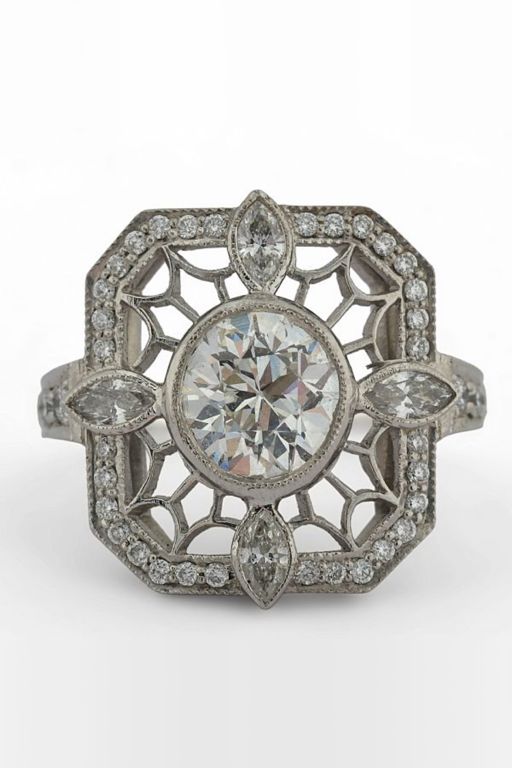 18k Gold Diamond Ring
