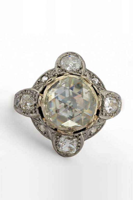 14k Gold Diamond Ring