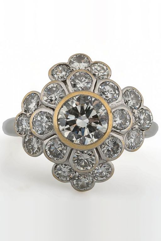 18k Gold Diamond Ring
