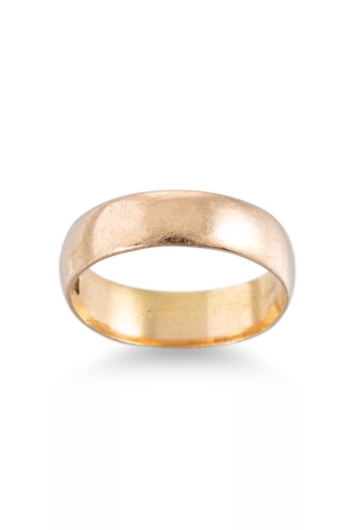 18k Yellow Gold Band Ring