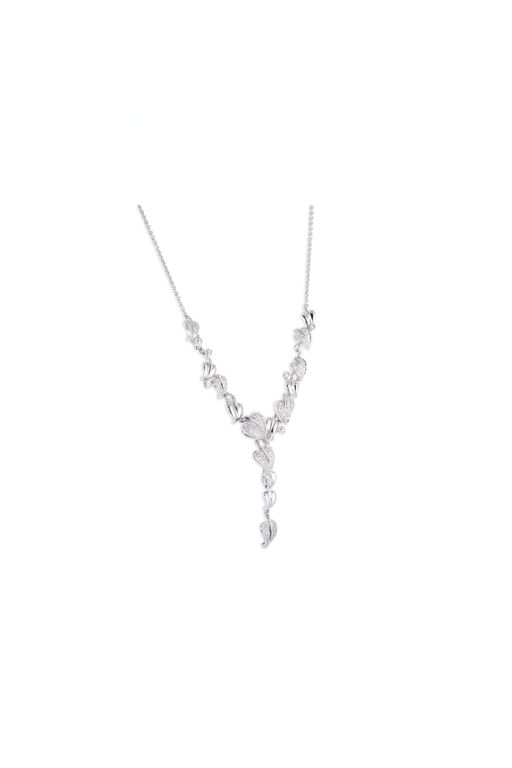 18k White Gold Diamond Necklace