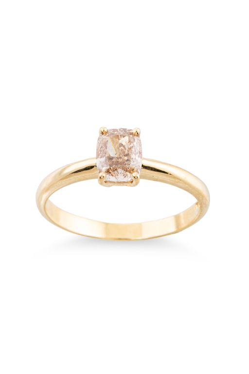 18k Yellow Gold Diamond Ring