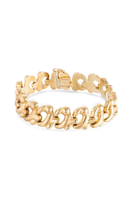 14k Yellow Gold Link Bracelet