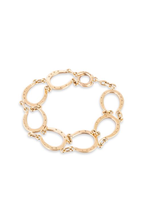 9k Yellow Gold Link Bracelet