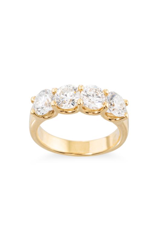 18k Yellow Gold Diamond Ring