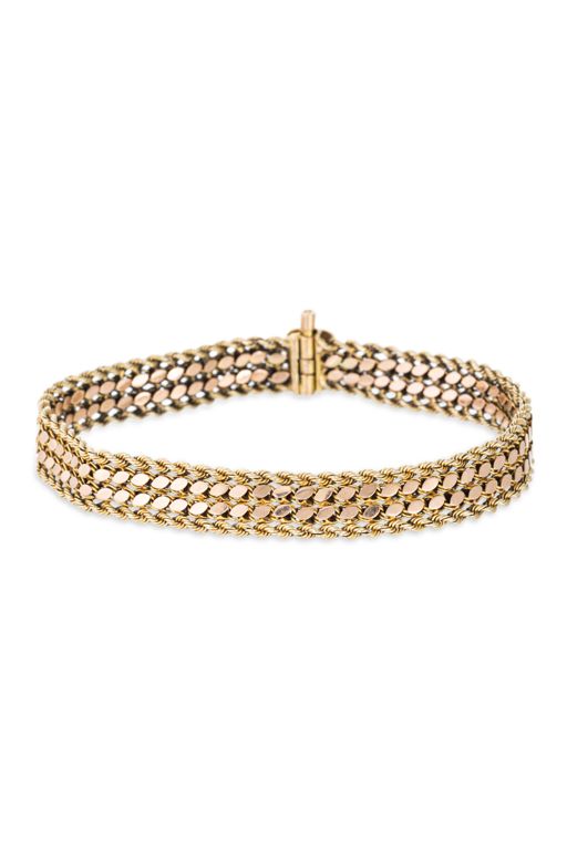 14k Yellow Gold Link Bracelet
