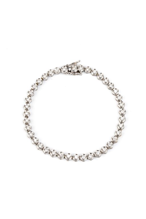 18k Gold Diamond Bracelet