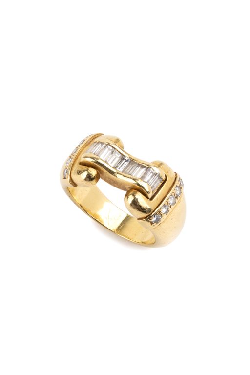18k Gold Diamond Ring