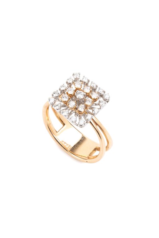 18k Gold Diamond Ring