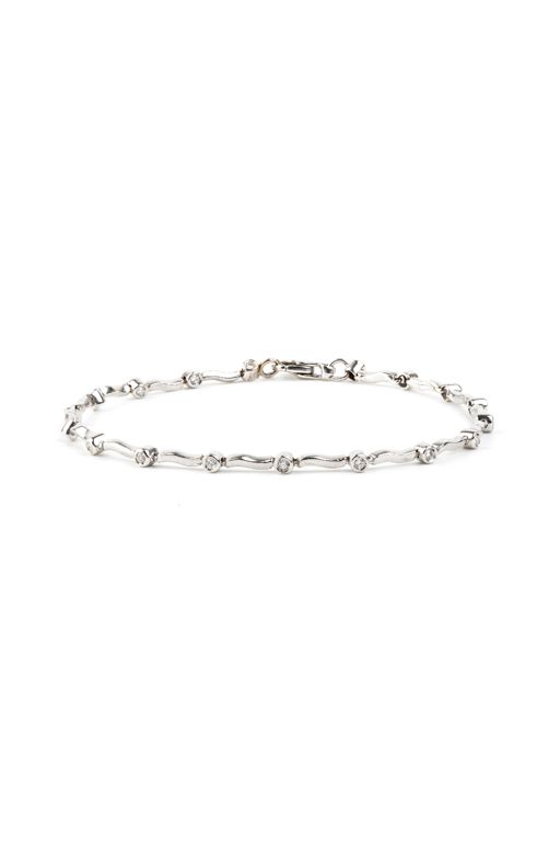 18k Gold Diamond Bracelet