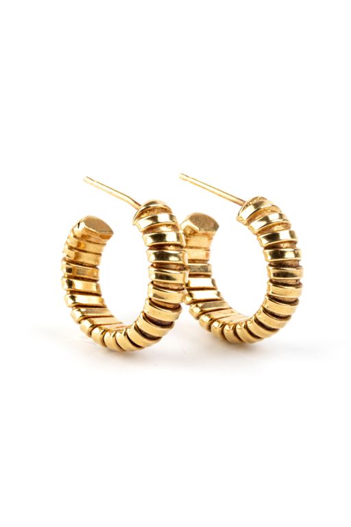 Pair of 18k Gold Earrings