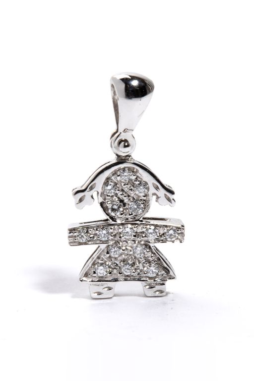 Gold Diamond Pendant