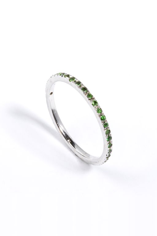 18k Gold Tsavorite Ring