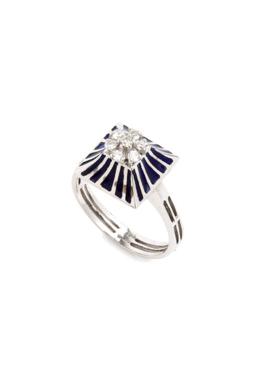 18k Gold Diamond Ring