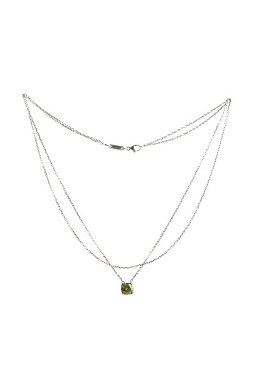 18k Gold Diamond Pendant Necklace