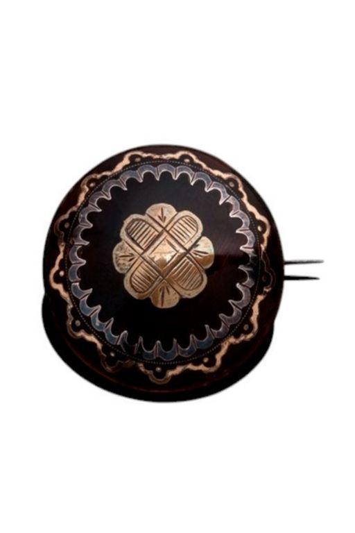 Gold and Silver Brooch