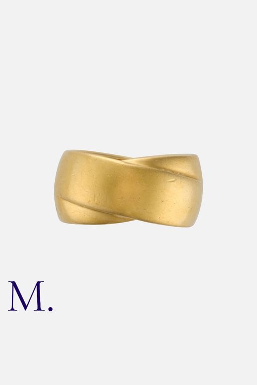 18k Yellow Gold Band Ring