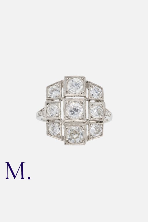 Platinum Diamond Ring