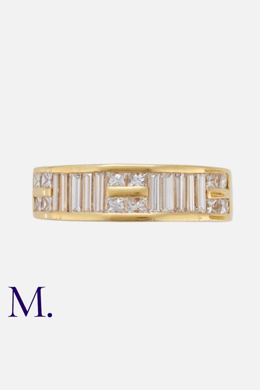 18k Yellow Gold Diamond Ring