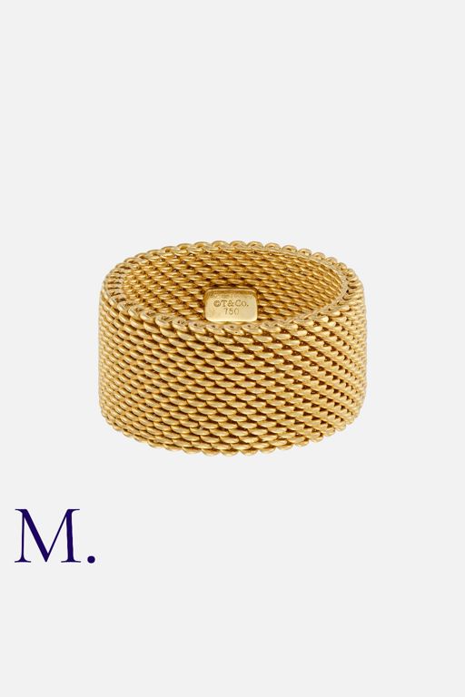18k Yellow Gold Band Ring