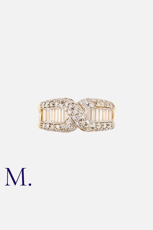 18k Yellow Gold Diamond Ring