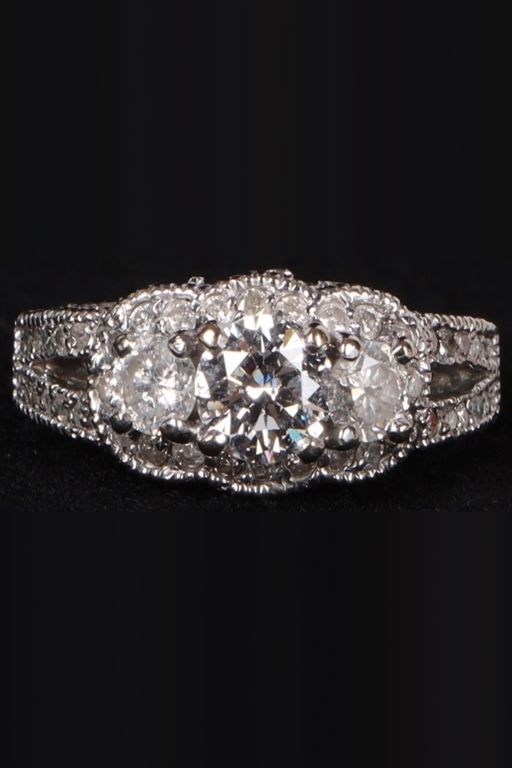 14k Gold Diamond Ring