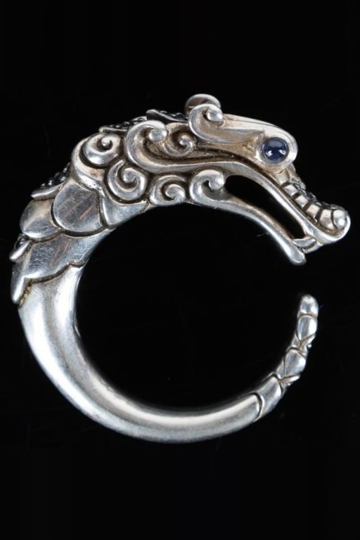 Sterling Silver Sapphire Ring