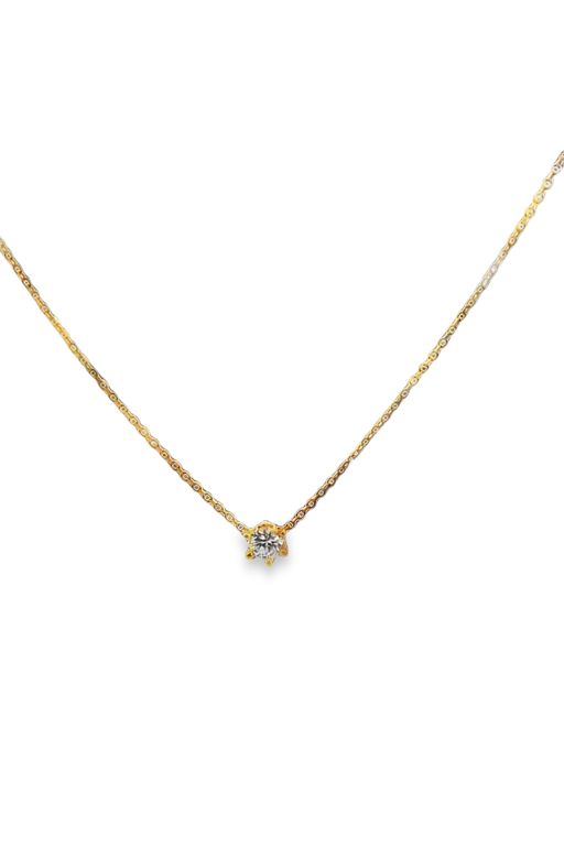 14k Gold Diamond Necklace