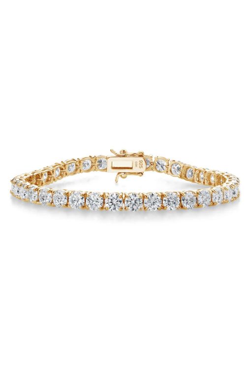 Sterling Silver Moissanite Bracelet