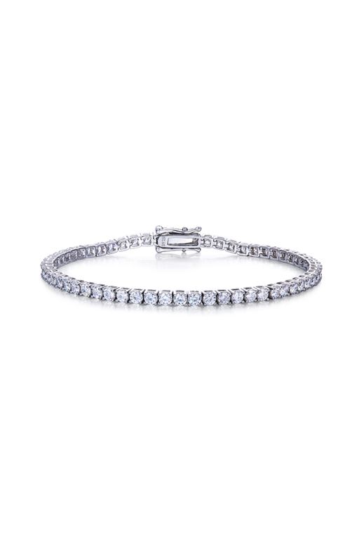 Sterling Silver Moissanite Bracelet