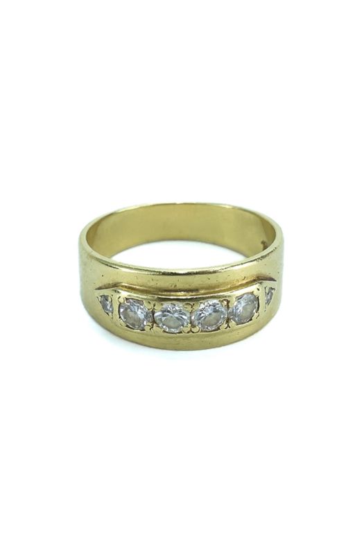 18k Gold Diamond Ring