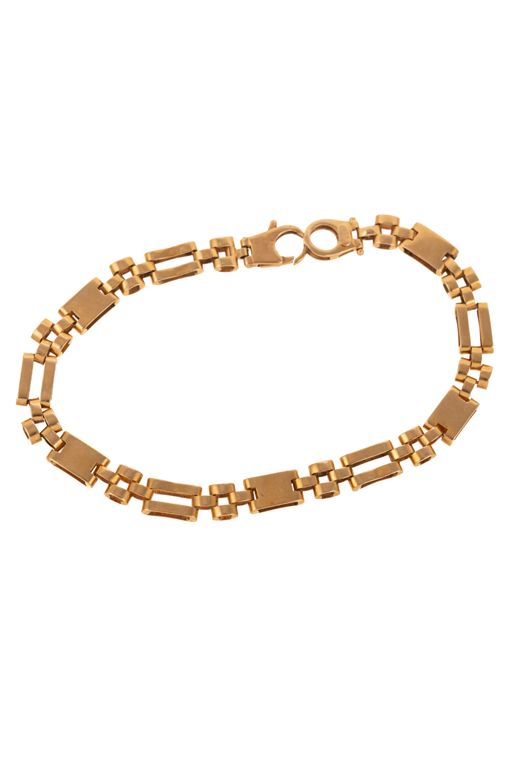14k Yellow Gold Link Bracelet