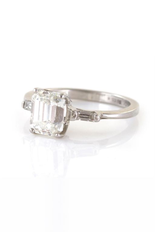 Platinum Diamond Ring