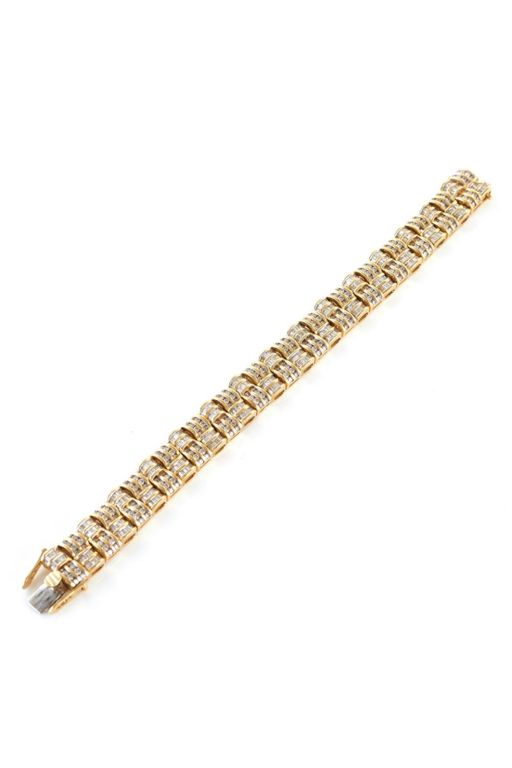 14k Gold Diamond Bracelet